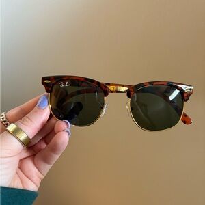 Ray-Ban Classic Tortoise and Gold Sunglasses